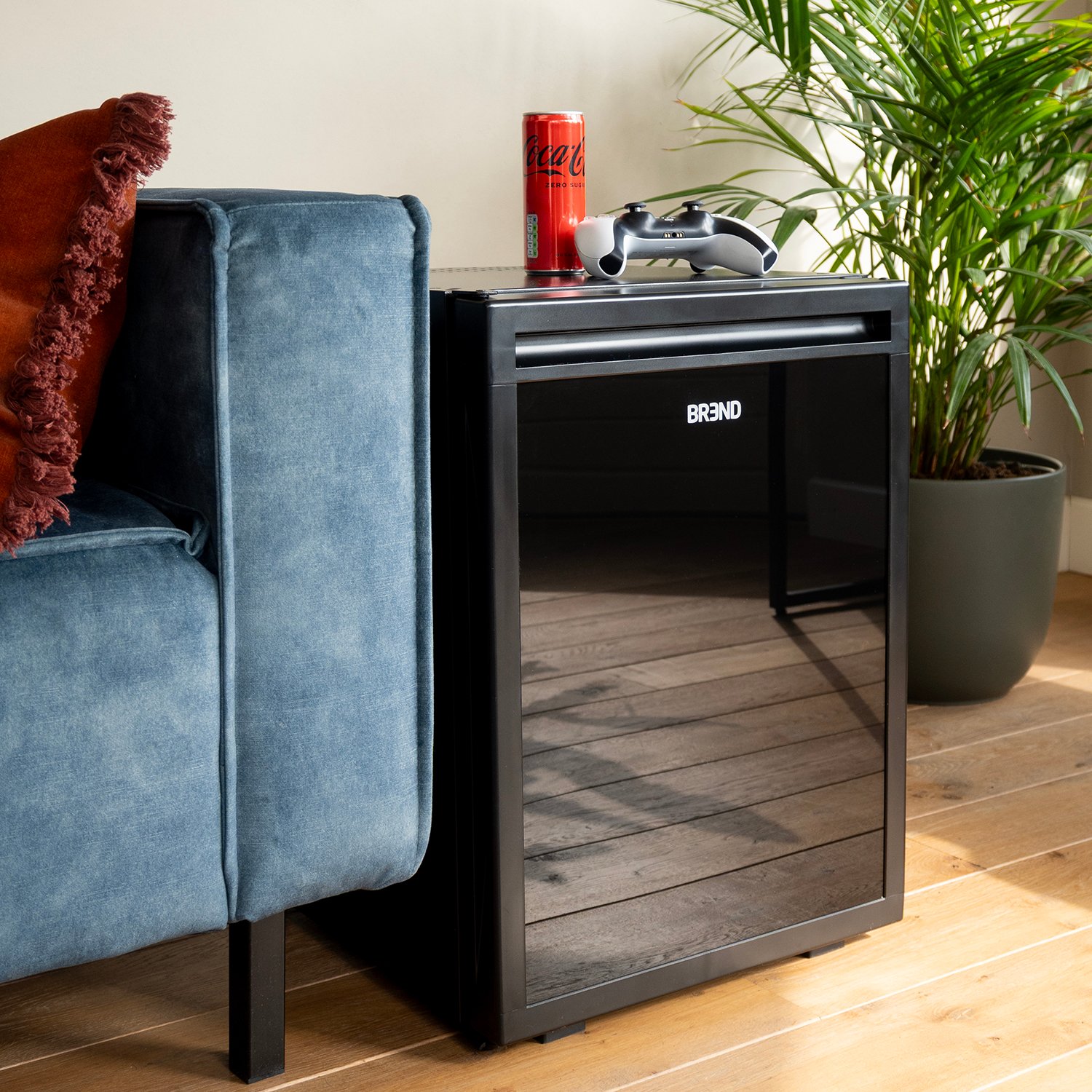 BREND Mini Kylskåp Fristående 40 Liter – Minibar – Svart 4 BREND Mini Kylskåp Fristående 40 Liter – Minibar – Svart - Bild 4