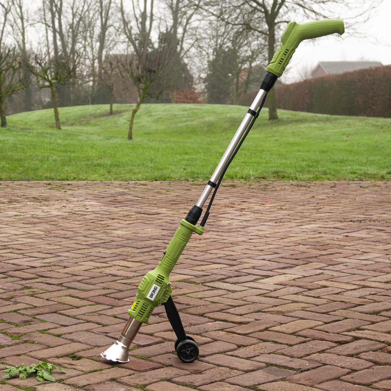 BREND Elektrisk ogräsbrännare med hjul - Grön 4 BREND Elektrisk ogräsbrännare med hjul - Grön - Bild 4