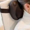 Elektrisk massagekudde för ryggmassage med 4 massagerullar.