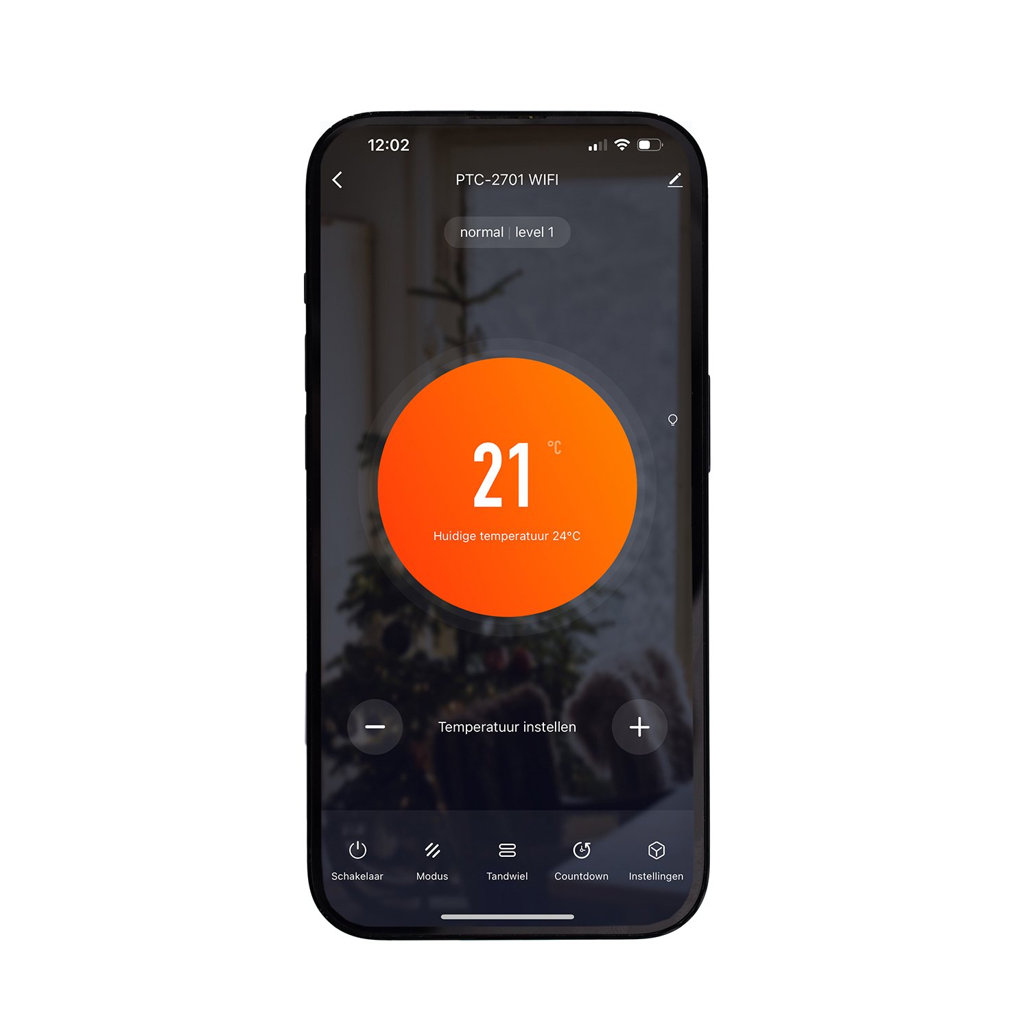 QLT Keramisk platta med atmosfärseld och WiFi – Elektrisk med app – Svart - Bild 4