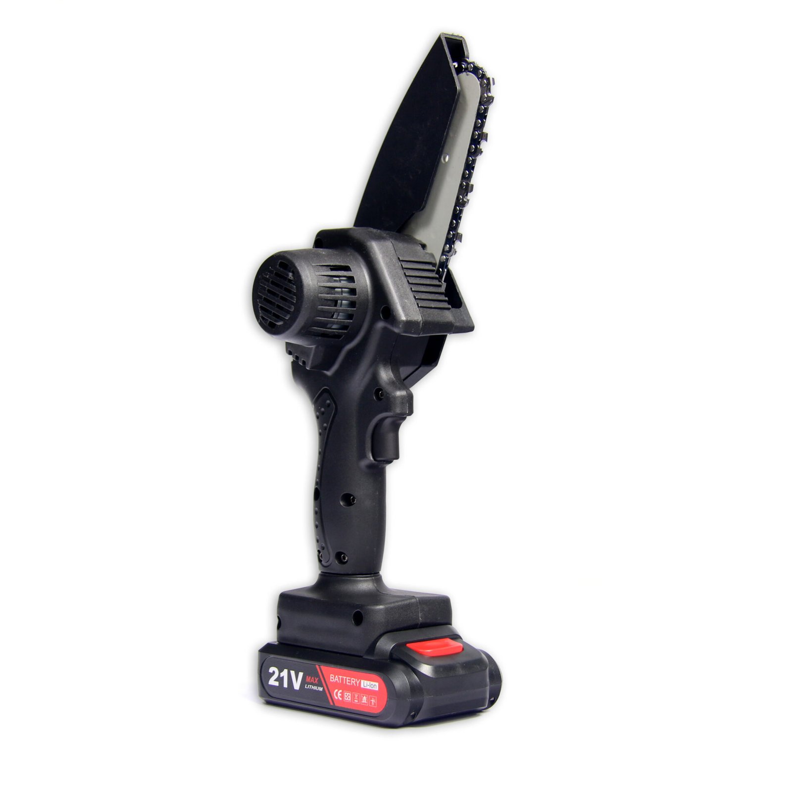 QLT Elektrisk Mini Kedjesåg med 2 Batterier och Extra Kedja – Grenklippningssåg 3 QLT Elektrisk Mini Kedjesåg med 2 Batterier och Extra Kedja – Grenklippningssåg - Bild 3