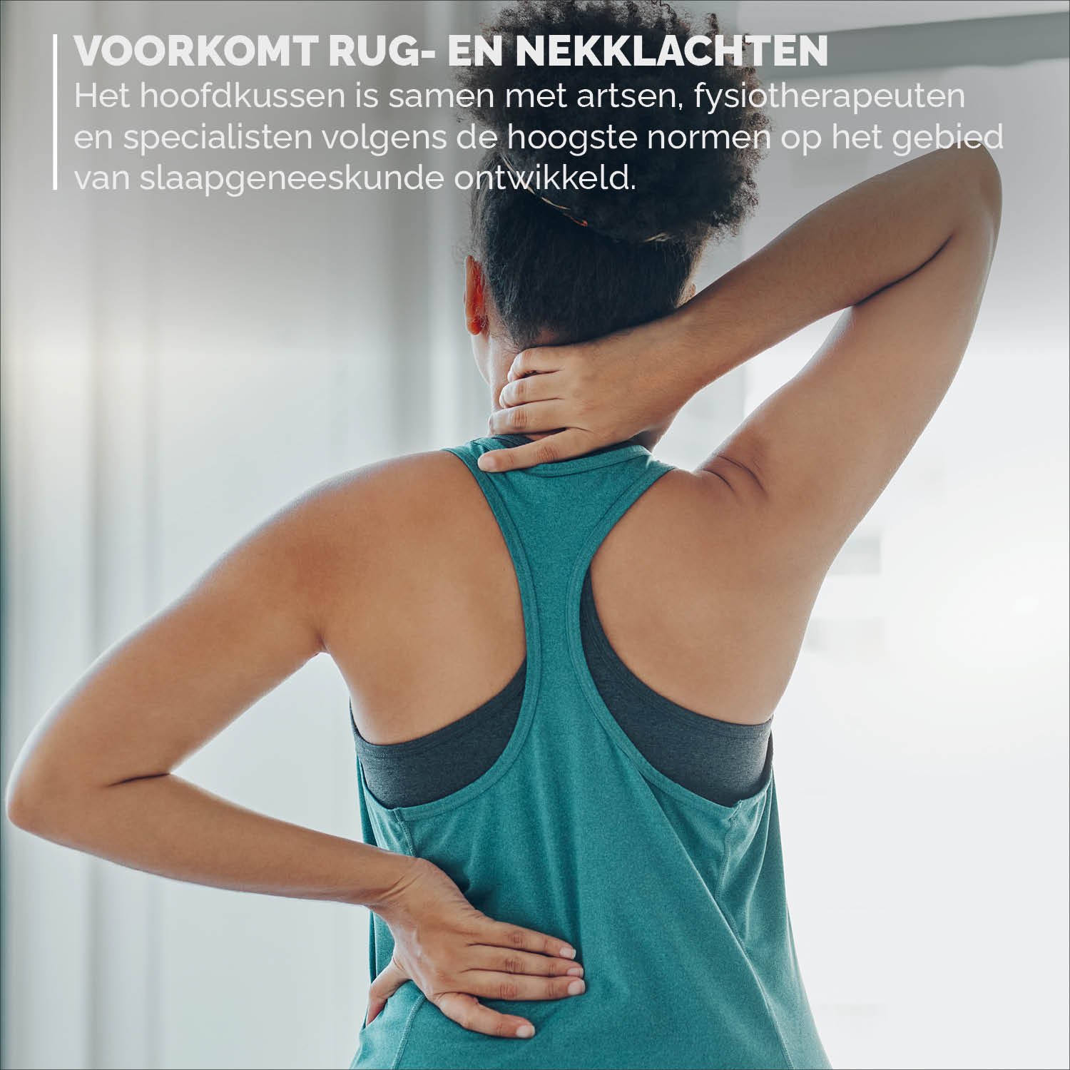 Justerbart huvudkudde för alla typer av sovare – 50 x 60 cm - Bild 6