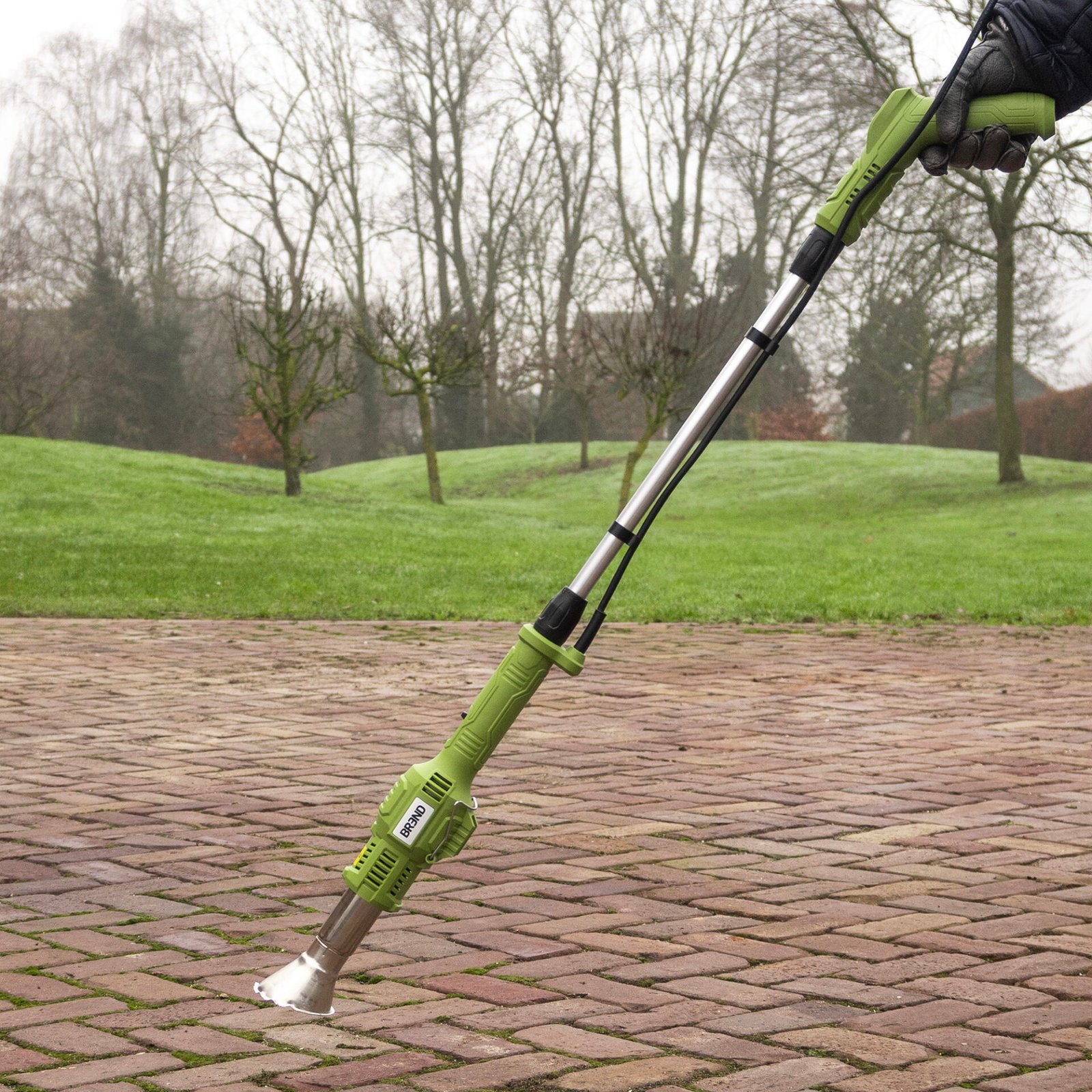 BREND Elektrisk ogräsbrännare med hjul - Grön 6 BREND Elektrisk ogräsbrännare med hjul - Grön - Bild 6