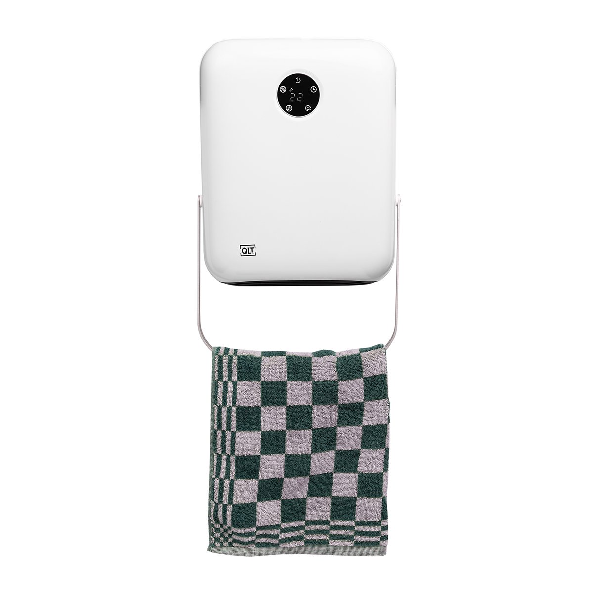 QLT Badrumsuppvärmning med väggmontering och handdukstork - Vit 3 QLT Badrumsuppvärmning med väggmontering och handdukstork - Vit - Bild 3