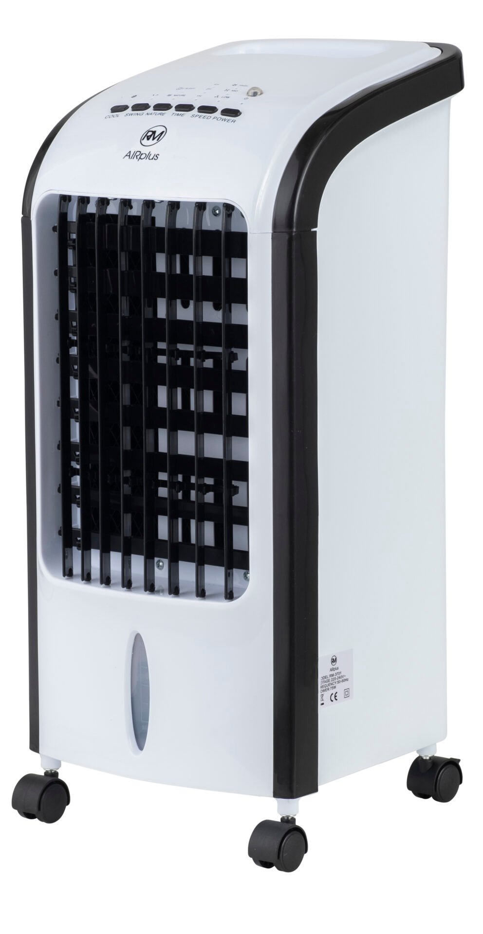 RM AIRPlus Luftkylare - Med Timer och Fjärrkontroll - 4L Vit/Svart 2 RM AIRPlus Luftkylare - Med Timer och Fjärrkontroll - 4L Vit/Svart - Bild 2