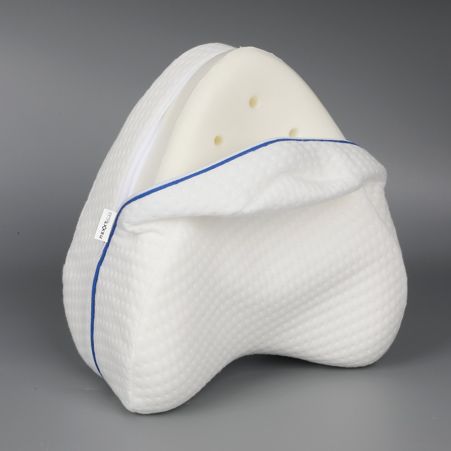 Nexxt Ben- och Knäkudde med Avtagbart Överdrag – Memory Foam 2 Nexxt Ben- och Knäkudde med Avtagbart Överdrag – Memory Foam - Bild 2