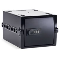 Lockabox Mini™ förvaringsbox med kodlås – Låsbar medicinskåp – Svart