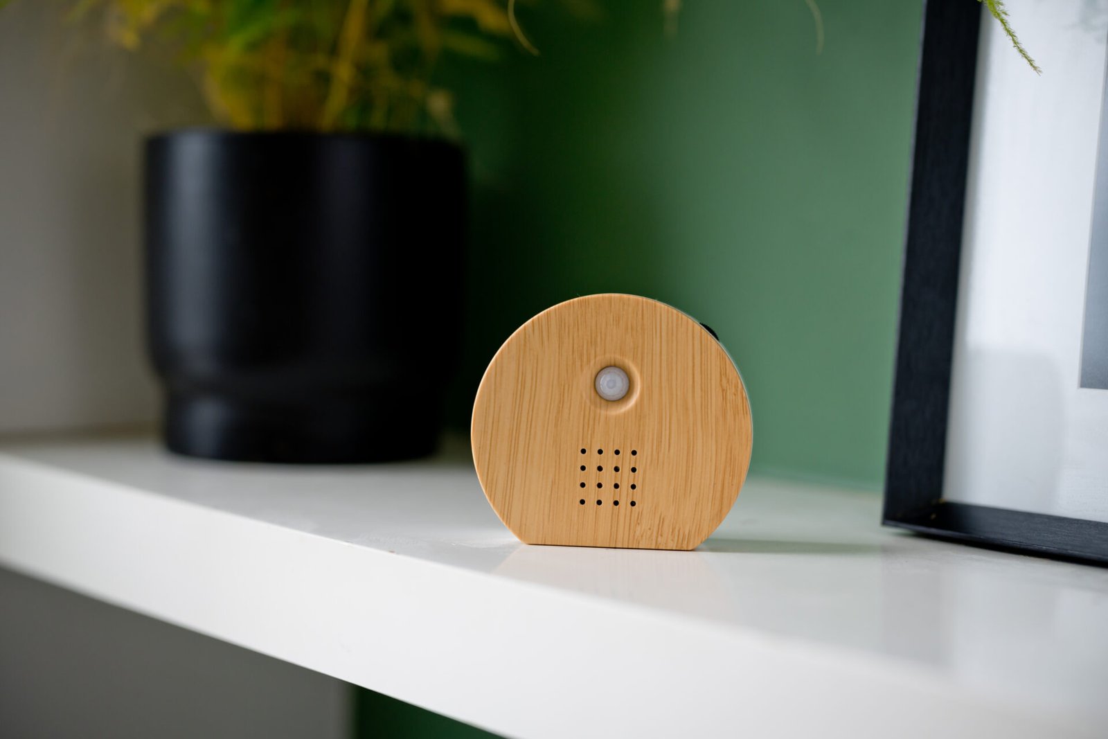 QLT Nature Box Hus med sensor och 3 naturljud – Fågelholk – Trä 6 QLT Nature Box Hus med sensor och 3 naturljud – Fågelholk – Trä - Bild 6