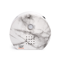 QLT Nature Box Hus med sensor och 3 naturljud – Fågelholk – Marmor