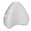Bekväm ben- och knäkudde med avtagbart överdrag och memory foam.
