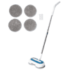 Roterande golvrengörare med LED och extra moppar för Shine Spinner Mop.