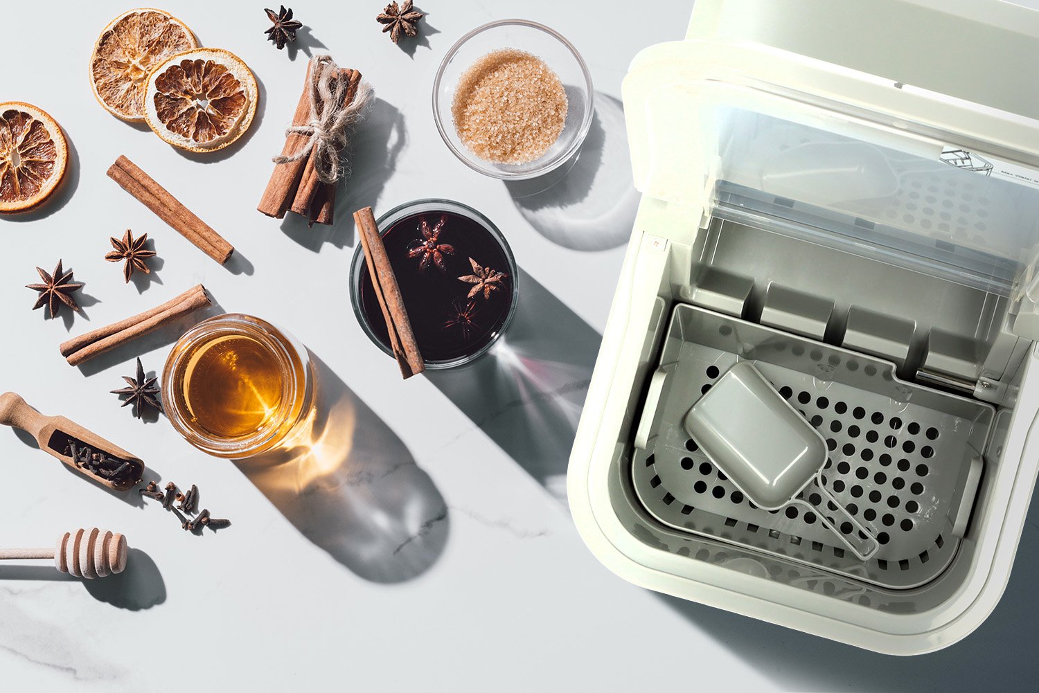 TZS First Austria 5104 Isbitmaskin - Isbitstillverkare inklusive skopa och droppbricka - 2,2L - Vit 6 TZS First Austria 5104 Isbitmaskin - Isbitstillverkare inklusive skopa och droppbricka - 2,2L - Vit - Bild 6