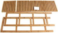 SONGMICS 4 Tier Multifunctional Bathroom Shelves 100% Bamboo Storage Unit 5 SONGMICS 4 Tier Multifunctional Bathroom Shelves 100% Bamboo Storage Unit - Bild 5