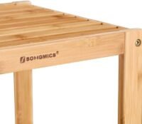 SONGMICS 4 Tier Multifunctional Bathroom Shelves 100% Bamboo Storage Unit 6 SONGMICS 4 Tier Multifunctional Bathroom Shelves 100% Bamboo Storage Unit - Bild 6