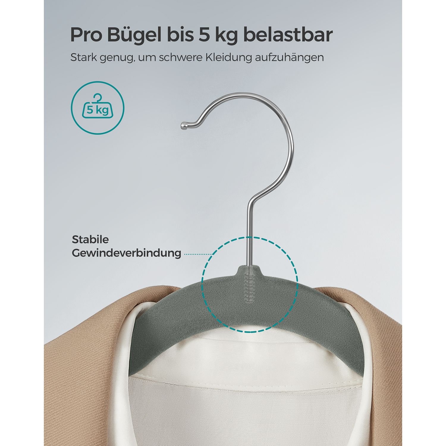 VASAGLE dressing table with LED lighting, 3 colors with adjustable brightness, dressing table with mirror, cosmetic table with adjustable shelves, 2 drawers, modern, ink black RDT123B01 5 VASAGLE dressing table with LED lighting, 3 colors with adjustable brightness, dressing table with mirror, cosmetic table with adjustable shelves, 2 drawers, modern, ink black RDT123B01 - Bild 5