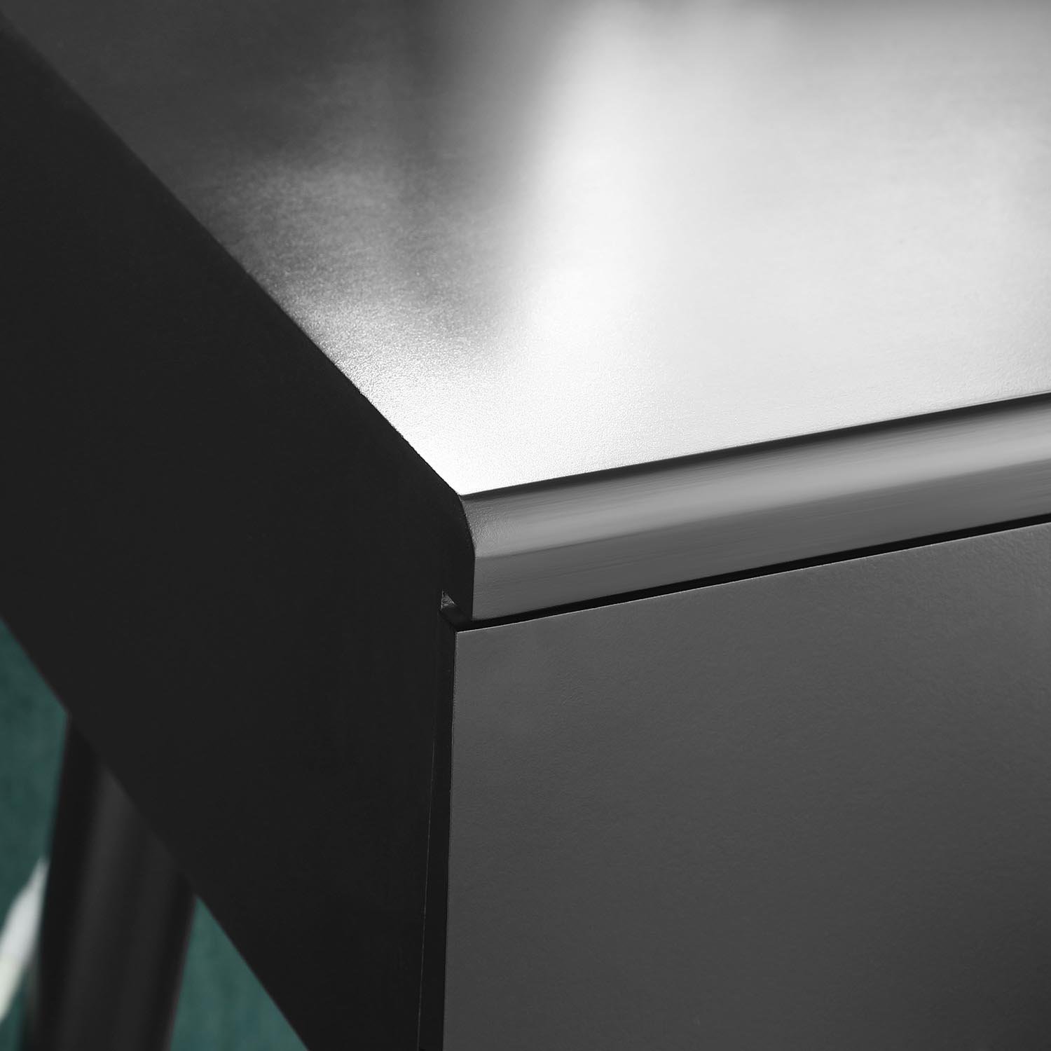 VASAGLE TV Cabinet for TVs up to 48 Inches, TV Stand, TV Table and Lowboard with Cabinet and 2 Shelves, Living Room, Hallway, 110 x 40 x 45 cm, Industrial Design, Rustic Brown LTV42BX 5 VASAGLE TV Cabinet for TVs up to 48 Inches, TV Stand, TV Table and Lowboard with Cabinet and 2 Shelves, Living Room, Hallway, 110 x 40 x 45 cm, Industrial Design, Rustic Brown LTV42BX - Bild 5