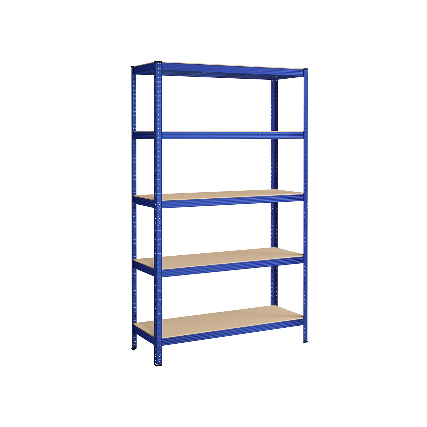 SONGMICS 5-Tier Shelving Unit, Steel Shelving Unit for Storage, Tool-Free Assembly, for Garage, Shed, Load Capacity 875 kg, 60 x 120 x 200 cm, Blue GLR060Q01 1 SONGMICS 5-Tier Shelving Unit, Steel Shelving Unit for Storage, Tool-Free Assembly, for Garage, Shed, Load Capacity 875 kg, 60 x 120 x 200 cm, Blue GLR060Q01