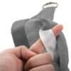 Hundhalsband av slitstarkt material med reflex för säkerhet.