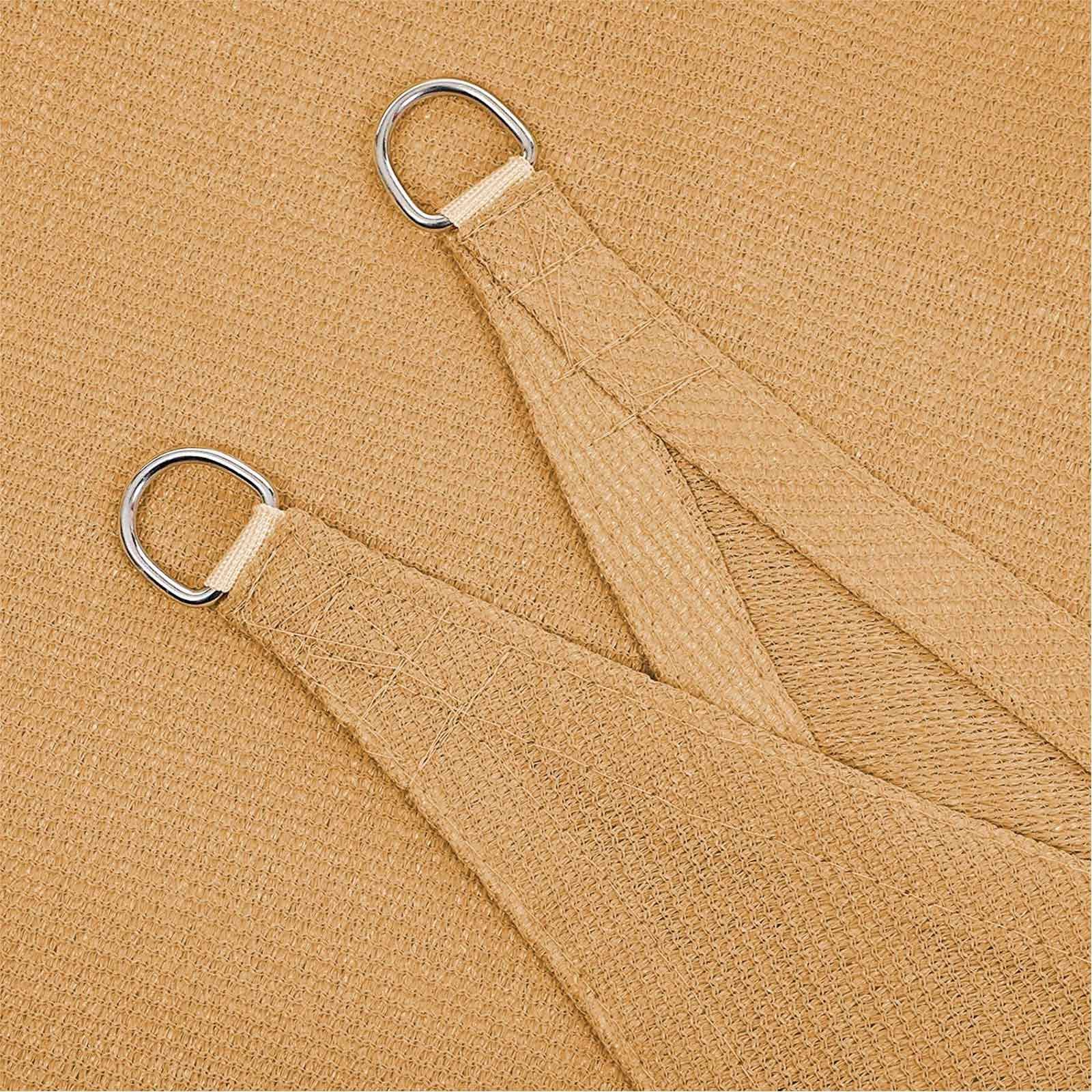 3 x 5 m HDPE solskydd, markis solskydd UV-skydd andningsbart, gult 5 3 x 5 m HDPE solskydd, markis solskydd UV-skydd andningsbart, gult - Bild 5