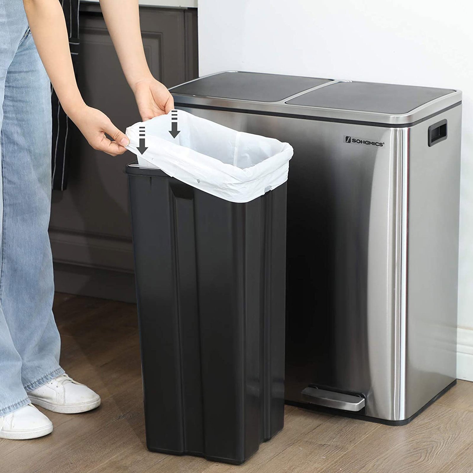 Songmics Trampoline Edge Cover, Spring Cover, Edge Protection, Safety Mat, UV-resistant, Tear-Resistant Trampoline Accessories, Standard Size, Blue 3 Songmics Trampoline Edge Cover, Spring Cover, Edge Protection, Safety Mat, UV-resistant, Tear-Resistant Trampoline Accessories, Standard Size, Blue - Bild 3