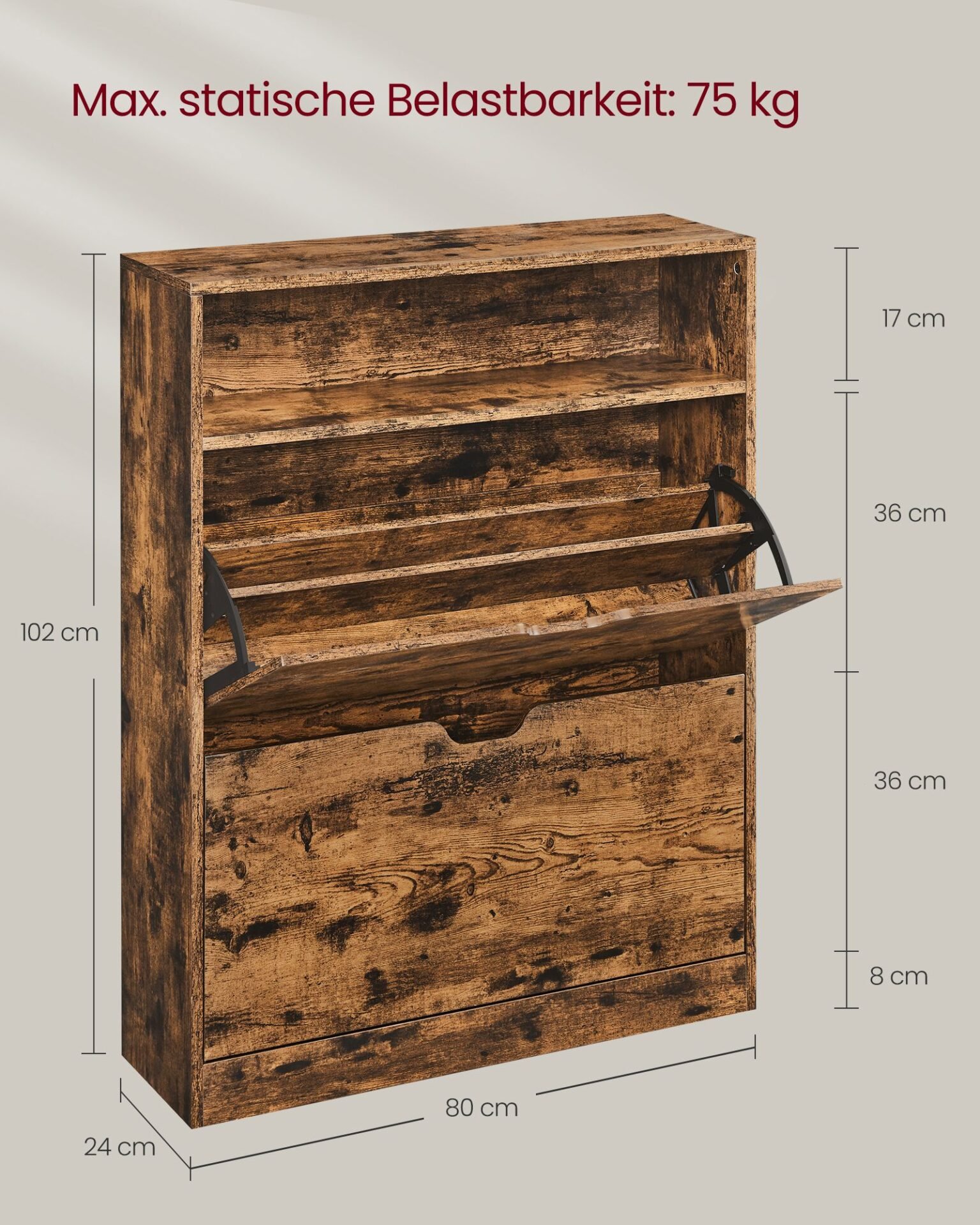 Wooden Shoe Cabinet 7 Wooden Shoe Cabinet - Bild 7