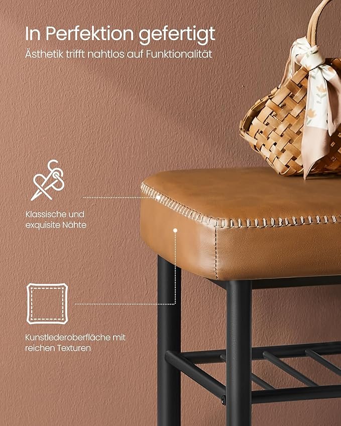 VASAGLE Toy Storage for Kids, Kids Storage Unit, Storage Cabinet with Wheels, 30 x 102 x 60 cm, Kids Bookcase, 3 Drawers, for Living Room, Children's Room, Playroom, Sand Beige LHS380K01 5 VASAGLE Toy Storage for Kids, Kids Storage Unit, Storage Cabinet with Wheels, 30 x 102 x 60 cm, Kids Bookcase, 3 Drawers, for Living Room, Children's Room, Playroom, Sand Beige LHS380K01 - Bild 5