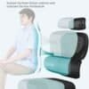 Nackstöd för kontorsstol med ergonomisk design och justerbar funktion.