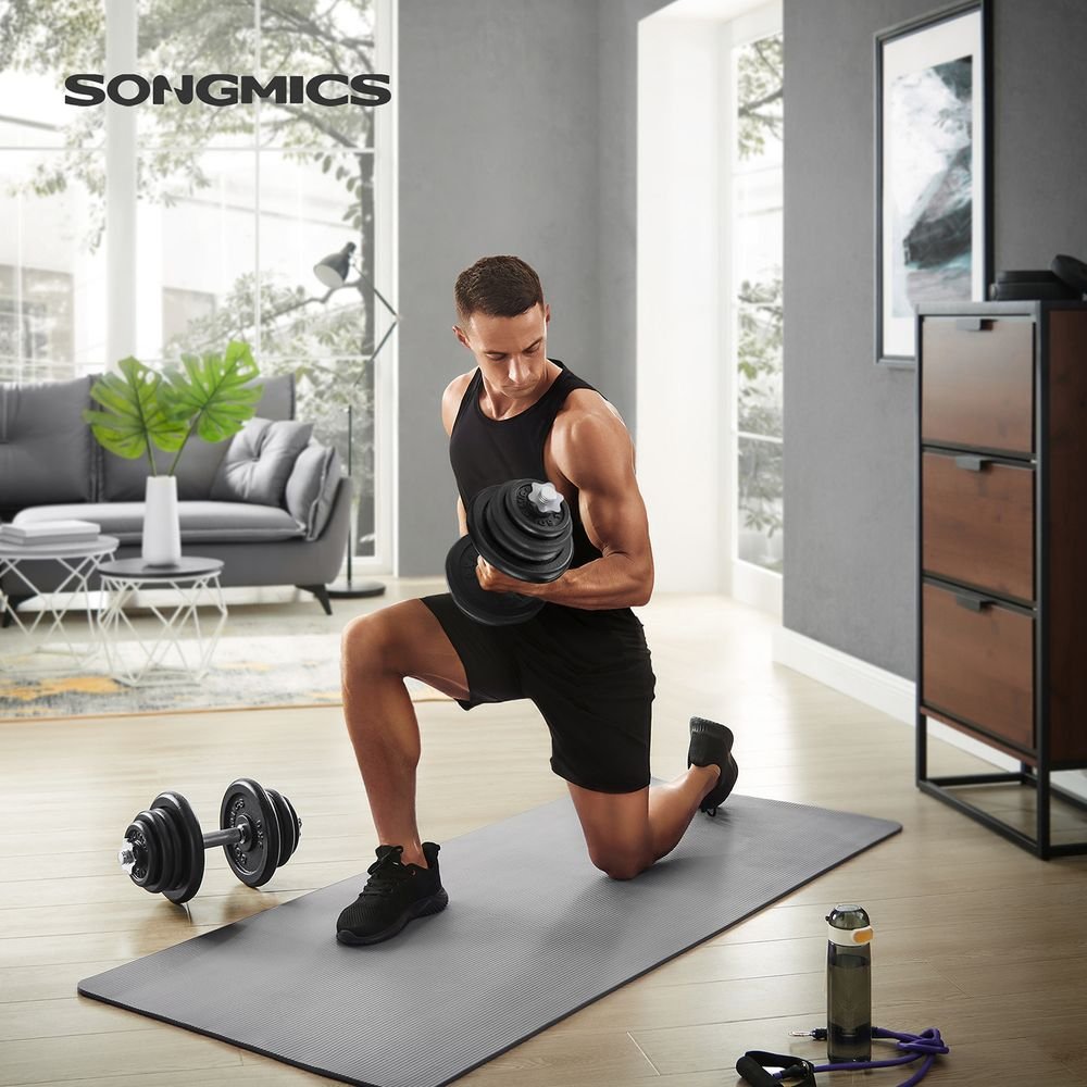 SONGMICS cast iron dumbbell-Single Piece 2 SONGMICS cast iron dumbbell-Single Piece - Bild 2