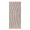 Beige matta i jute för hemmet, 80x200 cm, non-slip, maskintvättbar.