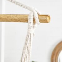 SONGMICS GDC187G01 Hanging Chair, Hanging Chair with 2 Cushions, Metal Chain, Maximum Load 150 kg, Indoor and Outdoor Use, Living Room, Bedroom, Grey 7 SONGMICS GDC187G01 Hanging Chair, Hanging Chair with 2 Cushions, Metal Chain, Maximum Load 150 kg, Indoor and Outdoor Use, Living Room, Bedroom, Grey - Bild 7