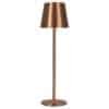 Elegant trådlampa för inomhus och utomhusbruk i bronsfinish.