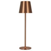 Trådlampa för bord – Trådlös och USB-C-laddning – 3 LED-ljusfärger – Inomhus och utomhus – Set om 2 – Brons – BREND BR-2247