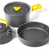 Campeo Tourist-servisset: Kastruller, bestick, stekpanna, vattenkokare, fodral - Bild 4