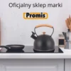 SVART brödlåda i metall med skärbräda i bambu och trälock - Bild 6