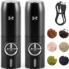 Elektrisk Salt-, Pepparkvarn, Batteri-, Usb-laddning, Set Ohm 2 - Bild 2