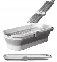 MOP med vrider och hopfällbar hink ULTRAMOP Promis 4 i 1 PLAT ROTERANDE MS104