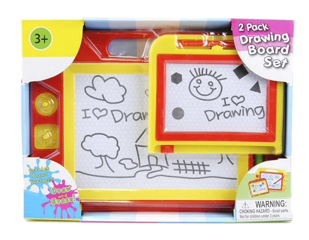 Magnetisk rittavla barn 2-pack 31×22 och 16×14 cm 1 Magnetisk rittavla barn 2-pack 31x22 och 16x14 cm att rita och sudda
