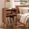 VASAGLE Side Table, Record Player Stand, Holds 160 Albums - Bild 4