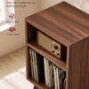 VASAGLE Side Table, Record Player Stand, Holds 160 Albums - Bild 5